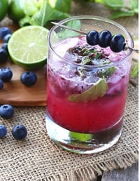 blueberry drink